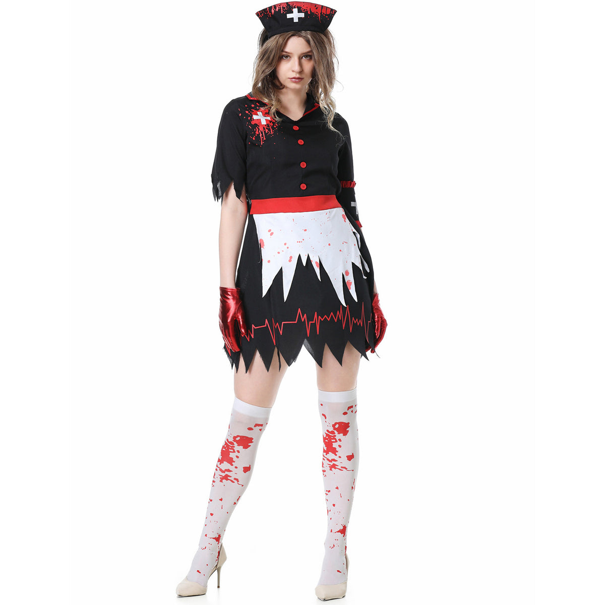 Bloody Nurse Costume, Women's