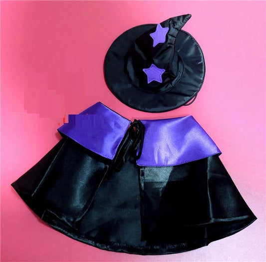 Pet Wizard Costume, Hat and Cape