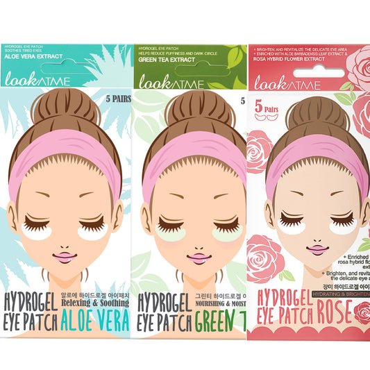 Bright Eyes Korean Caffeine Collagen Eye Patches - 75ct
