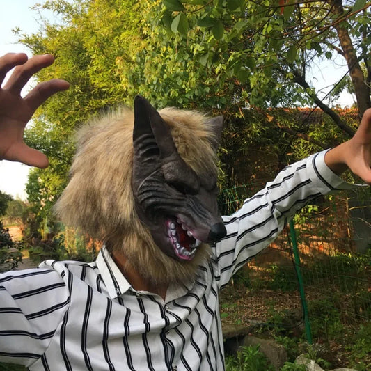 Werewolf mask, side