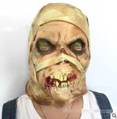 Zombie Mummy Latex Mask