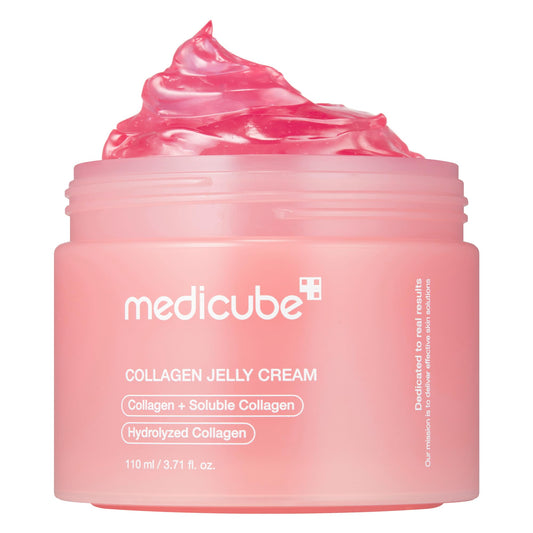 Radiant Collagen Jelly Cream - Niacinamide & Hydrolyzed Collagen - 24h Glow & Lift - Korean Skincare (3.71 fl.oz.)