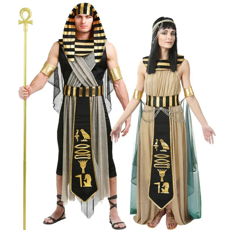 Pharaoh and Cleopatra couples costume