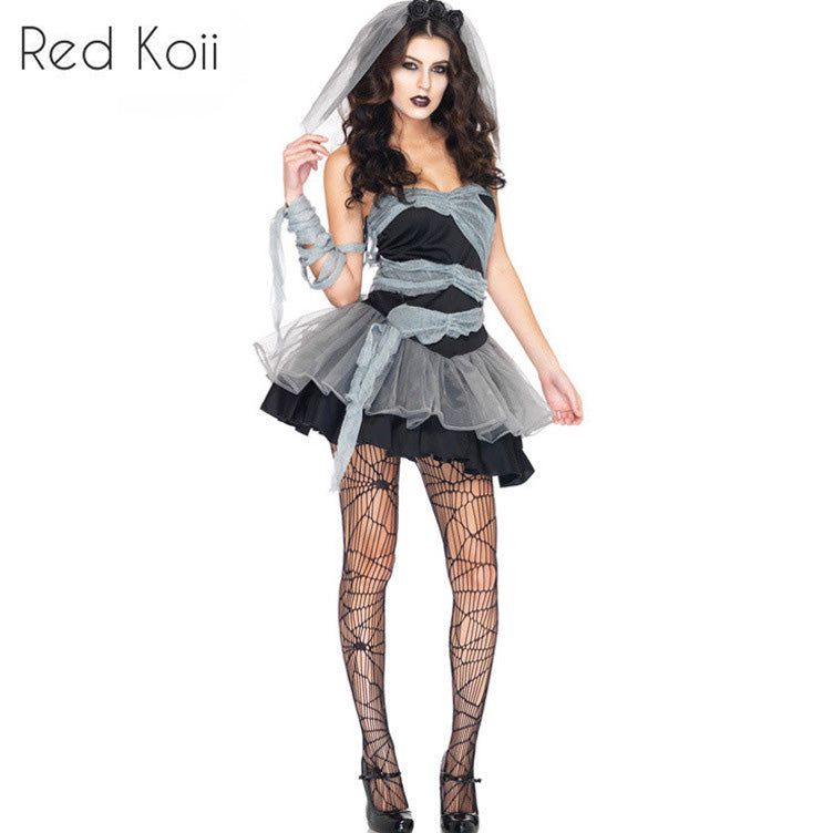Zombie Bride Costume, Women's