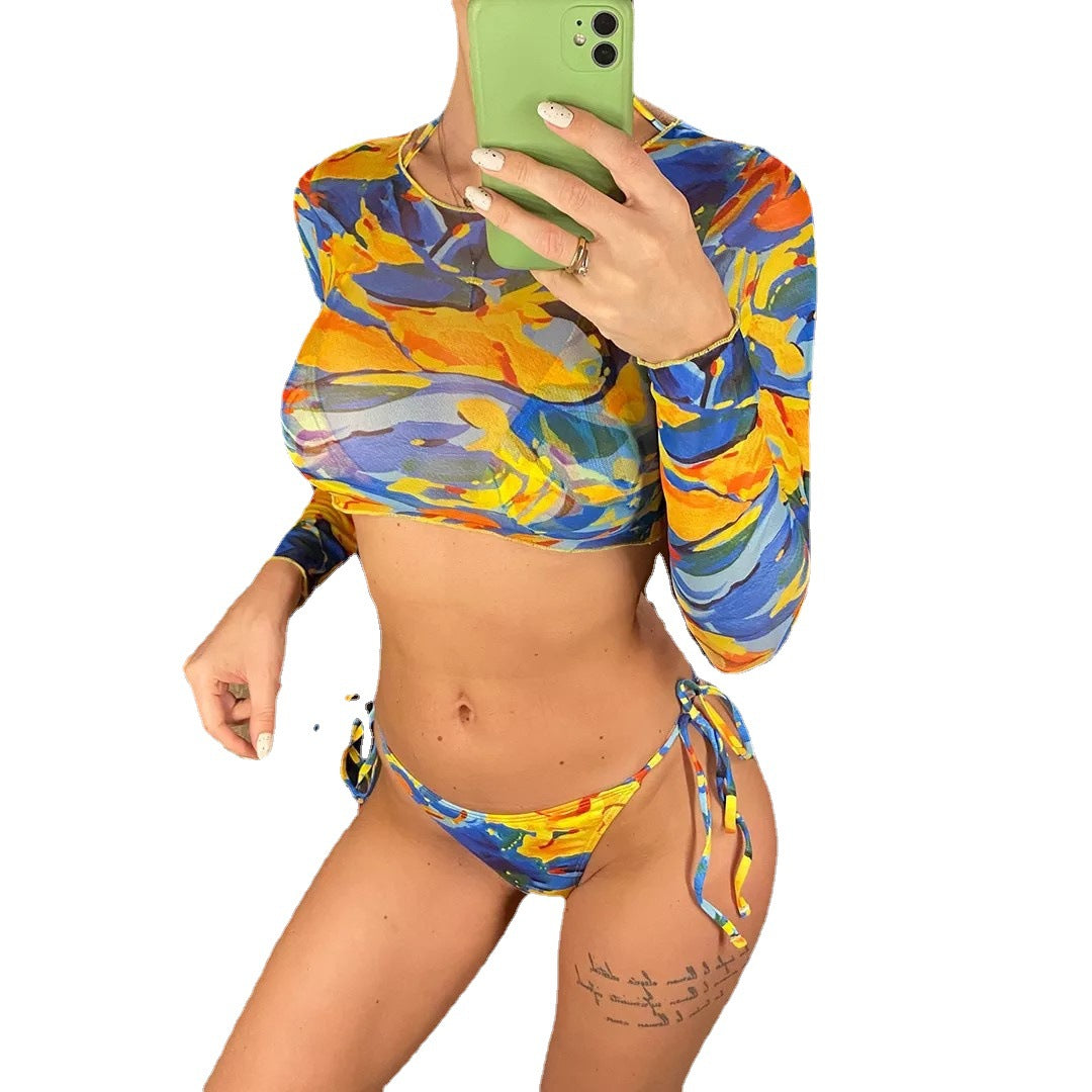 Brazilian sexy Chic 3-Piece Bikini Set