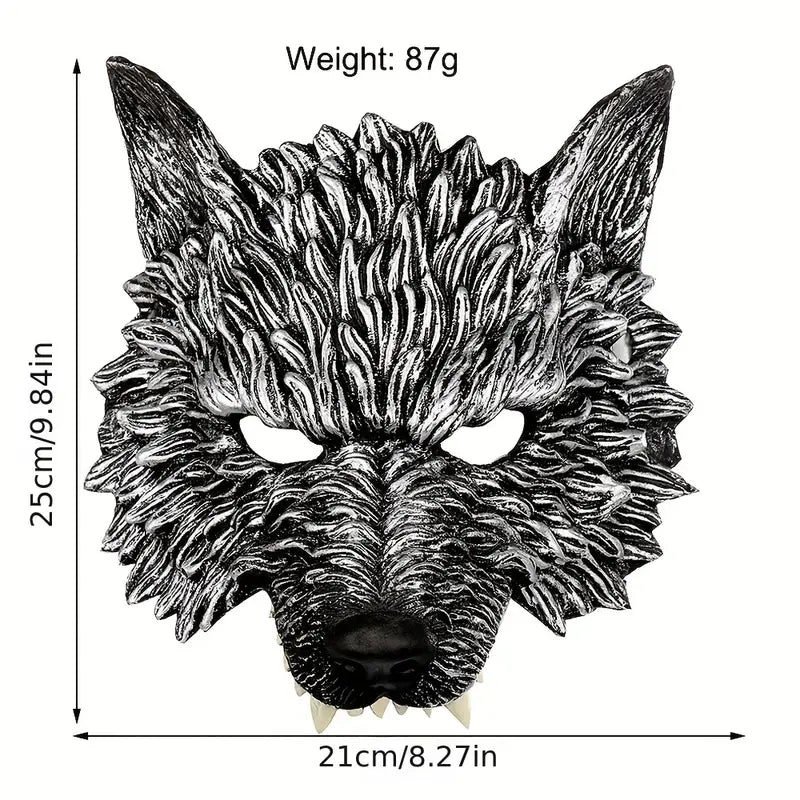 Wolf Half Mask
