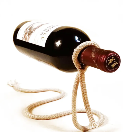 Serpent Rope Wine Rack