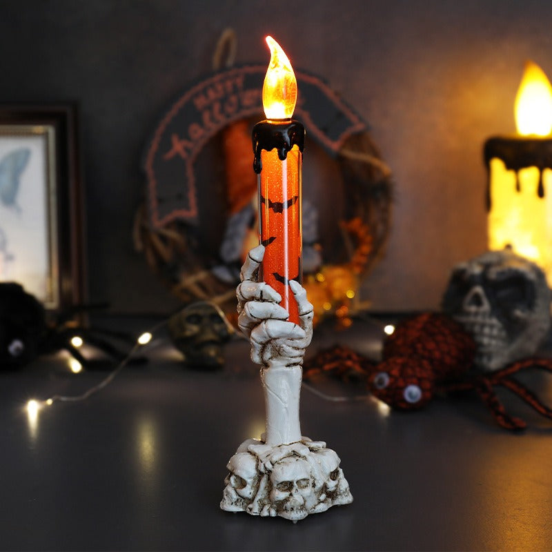 Skeleton Hand Candle Lamp