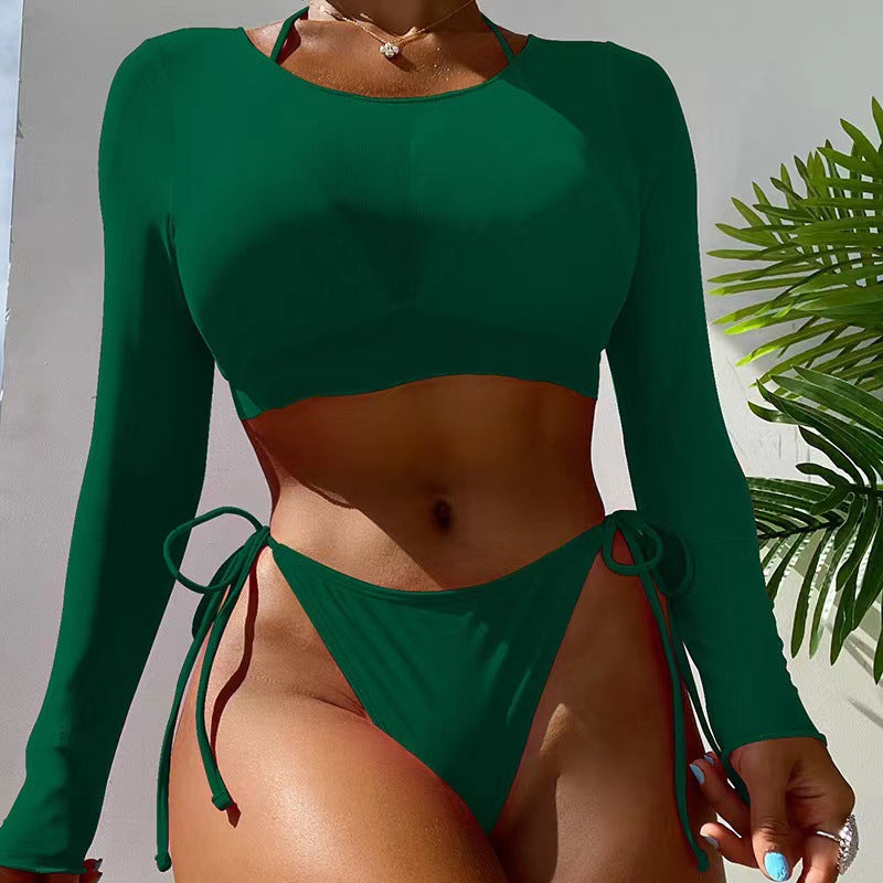 Brazilian sexy Chic 3-Piece Bikini Set