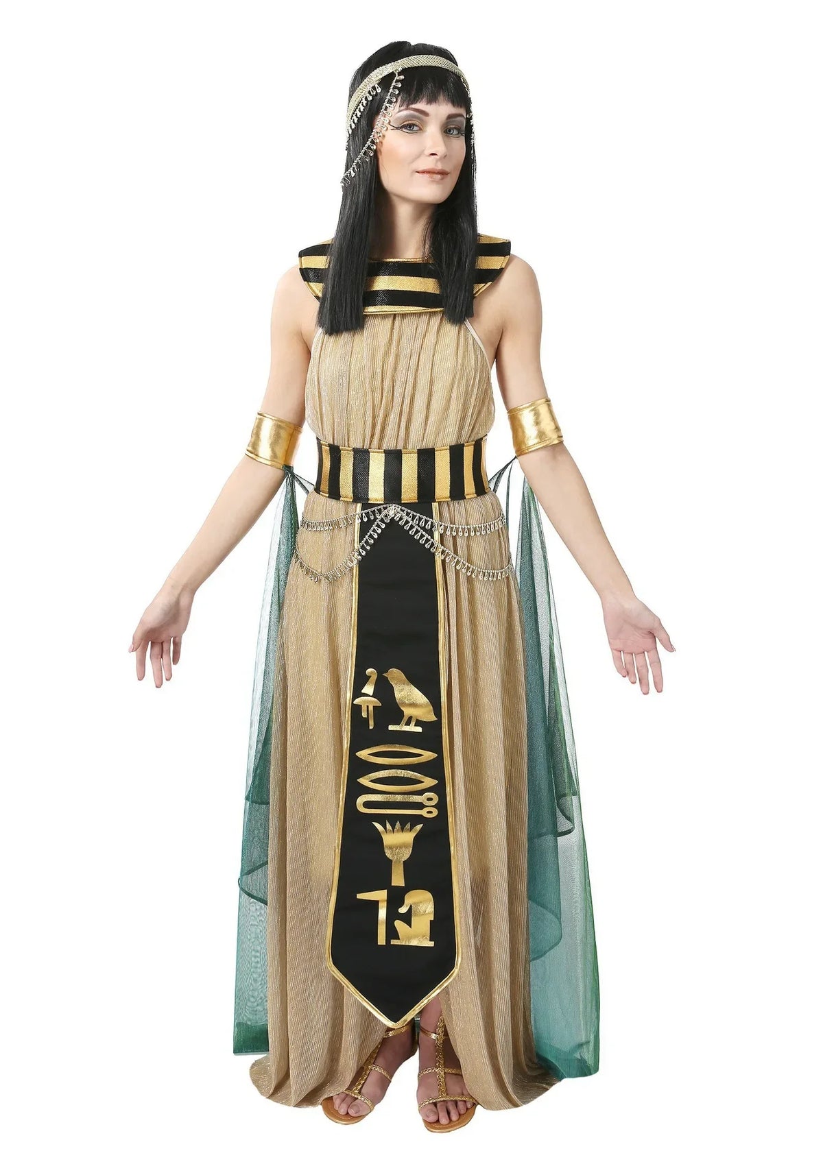Pharaoh costume detail