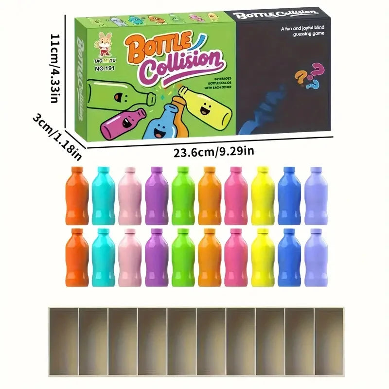 Bottle race challenge cards
