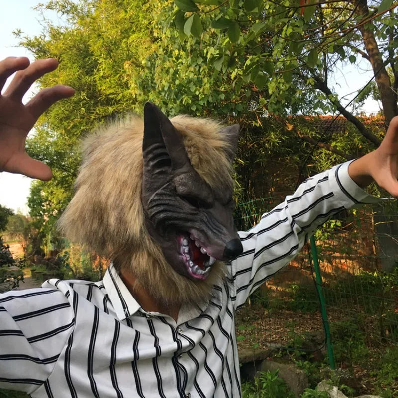 Werewolf mask, side
