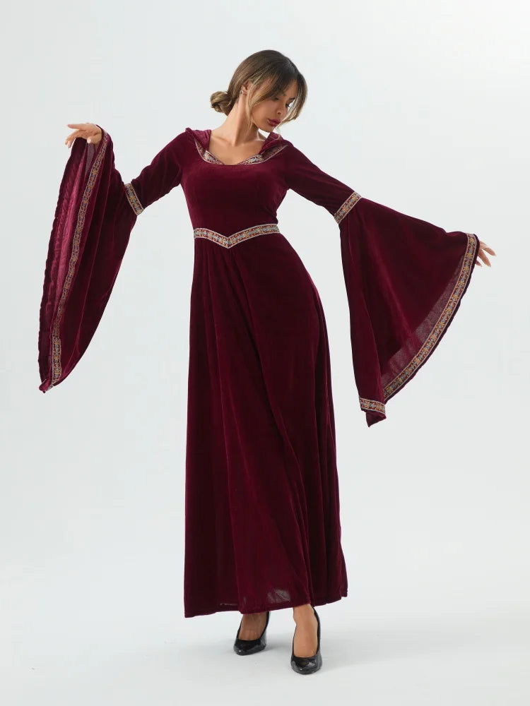 Gothic gown, black