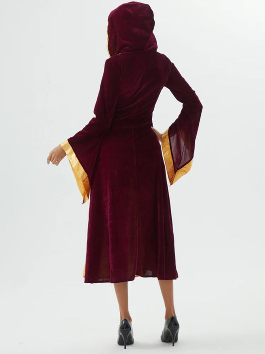 Gothic gown, red