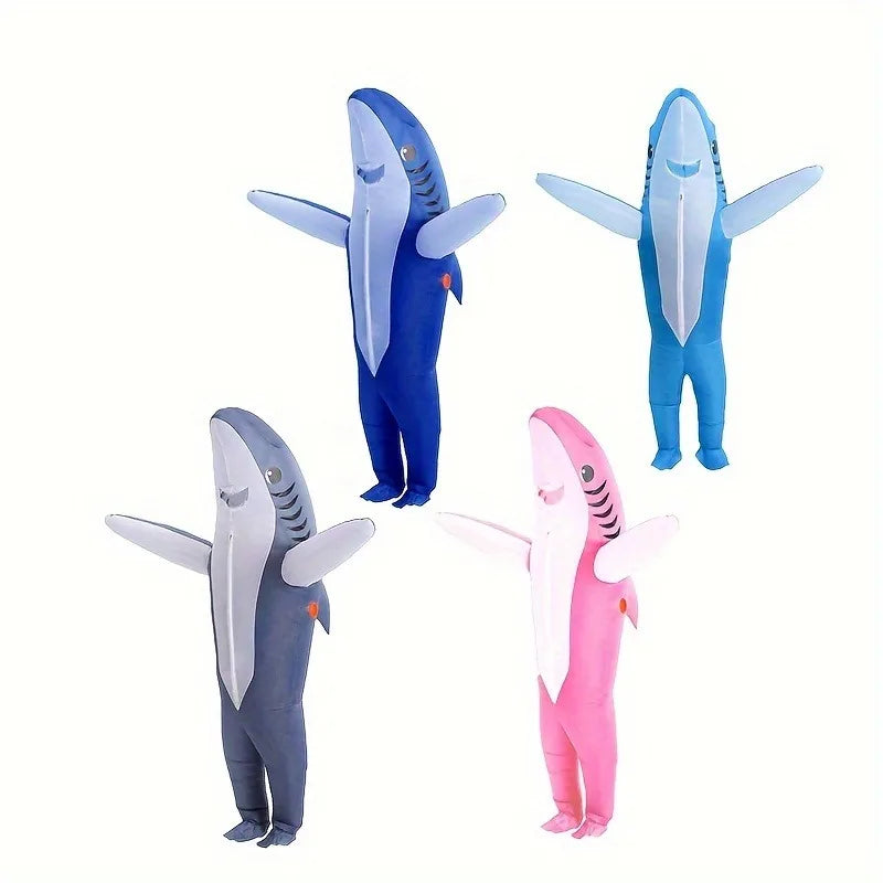 Shark inflatable costume, kids size