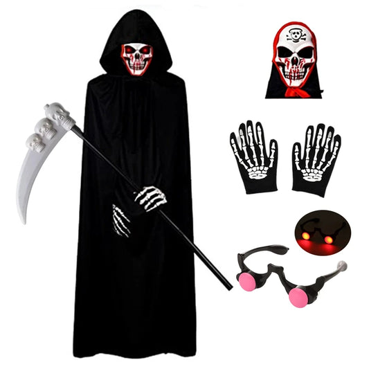 Grim reaper costume, full length