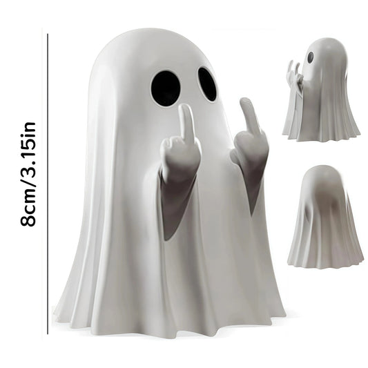 Ghost figurine front view