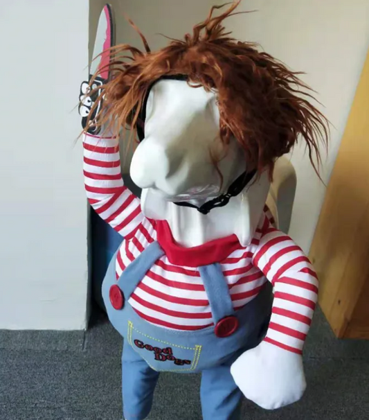 Killer Doll and Headless Horseman Dog Costume