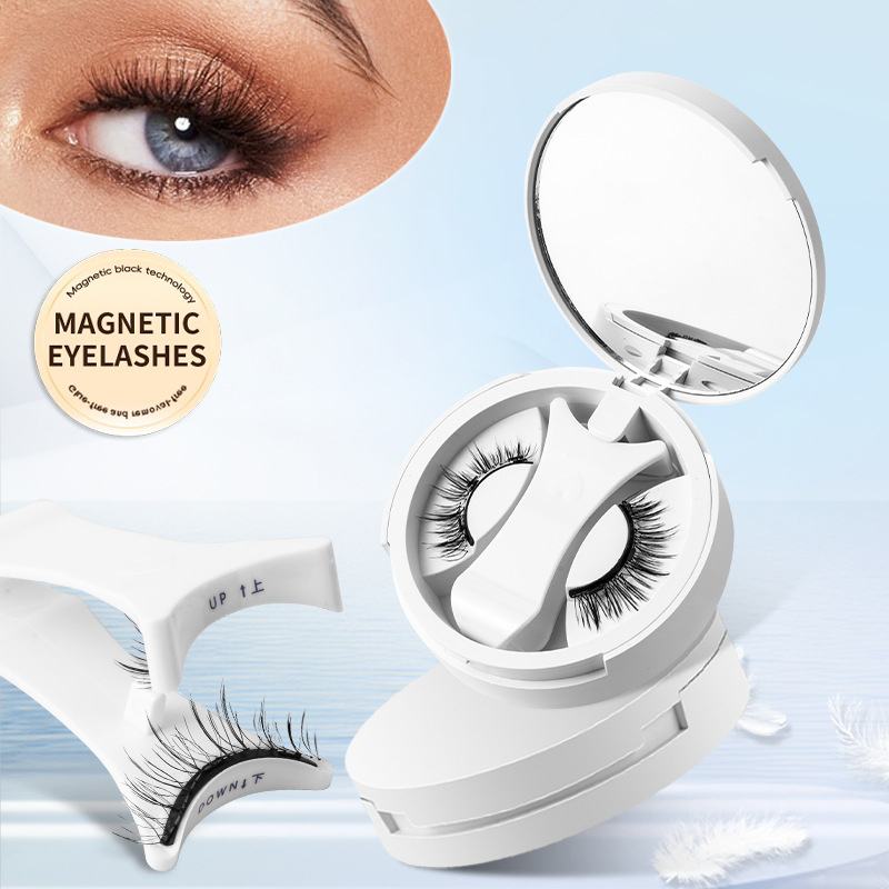 Magnetic False Lashes Kit with Mirror Case